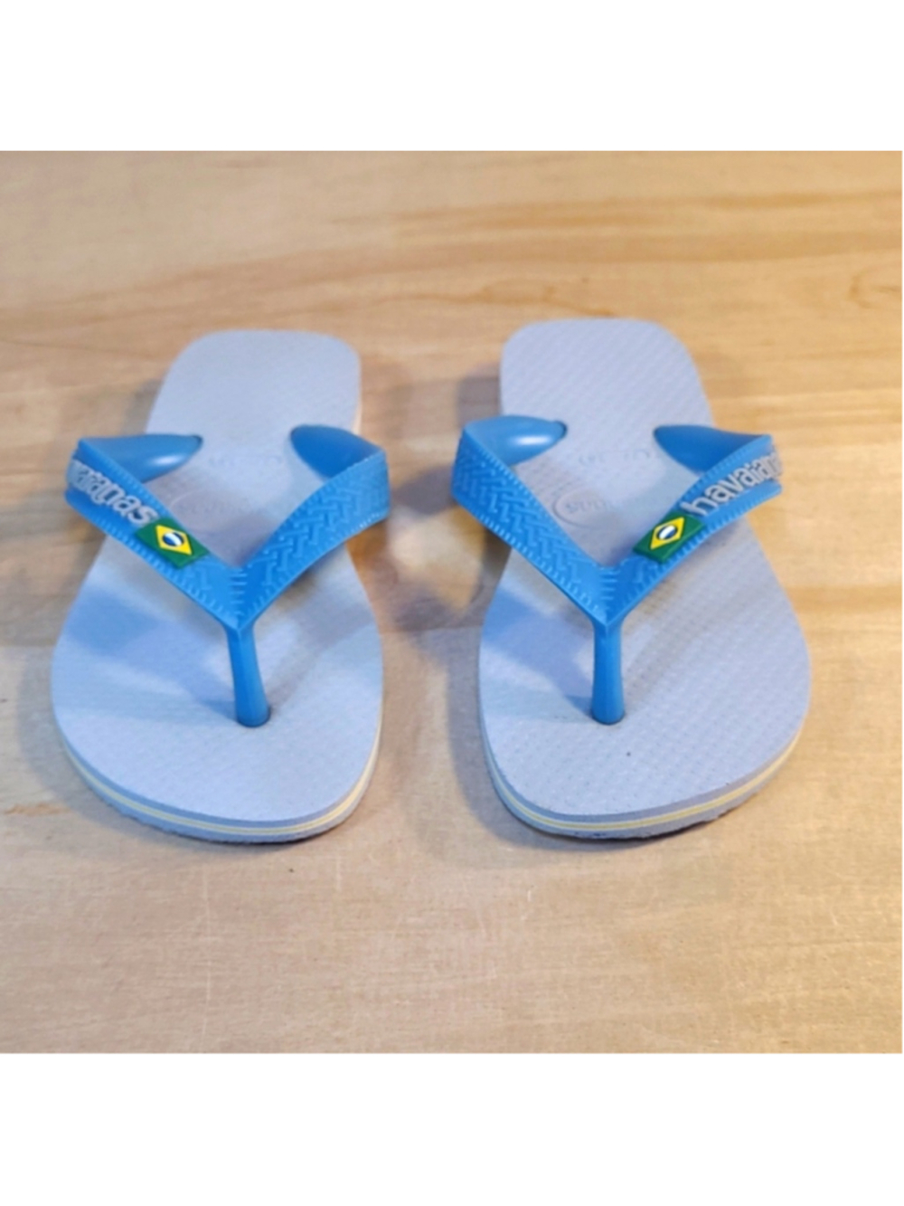 Havaianas Blue Kids Toddler Size 11/12 C Flip Flops Classic Sandals - Picture 3 of 10